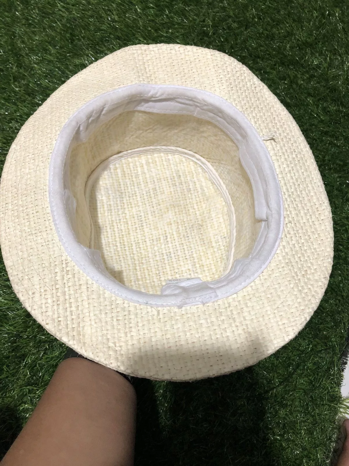 Vintage Hats Vintage STRAW HATS x VTG White