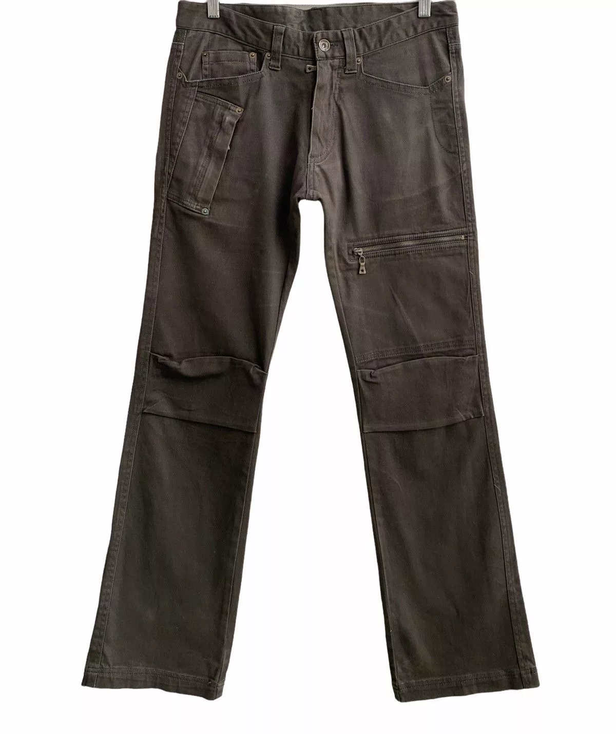 semanticdesign Casual Pants semanticdesign Japanese Brand Semantic Design Brown Vintage