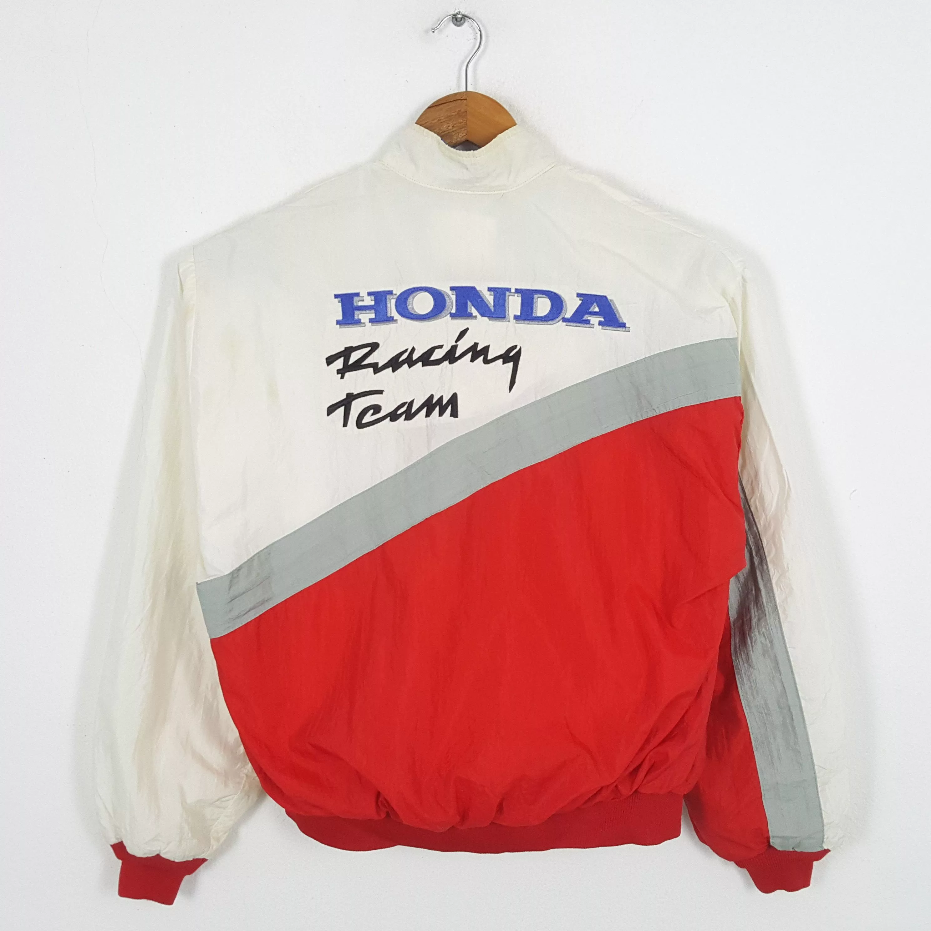Honda Light Jackets Honda × Vintage Vintage HONDA RACING TEAM Japanese Motorsports Jacket Red