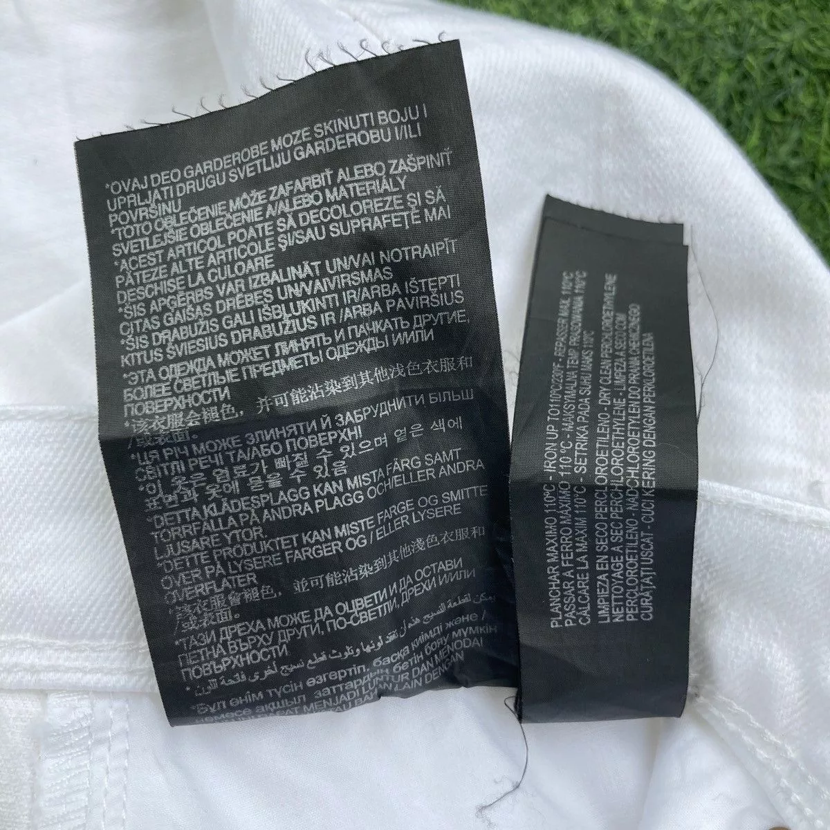 Zara Denim ALL WHITE ZARA MEN JEANS