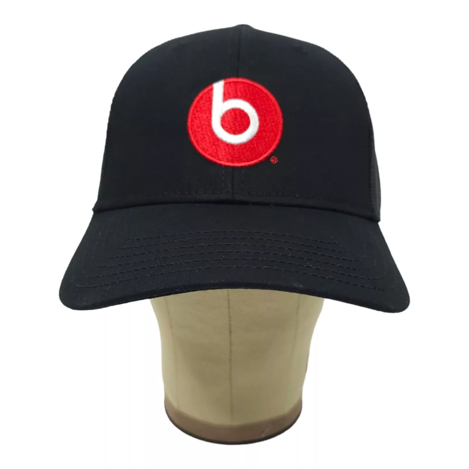 Other Hats Other Beats Dr Dre Embroidered Logo Black Mesh Trucker Snapback