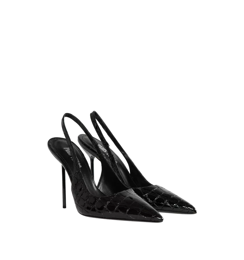 Paris Texas Heels Paris Texas o1h1sh10624 Heel in Black
