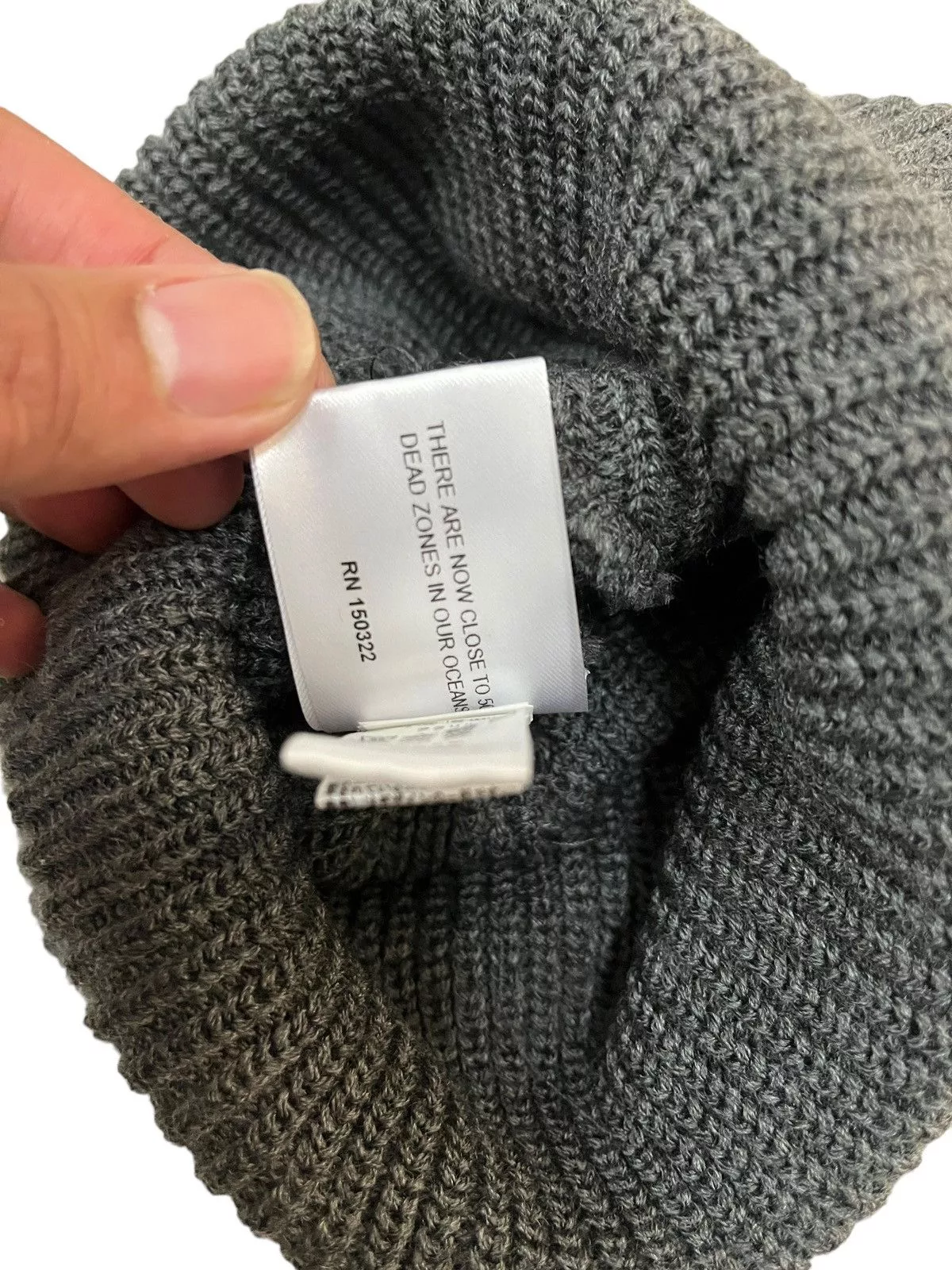 Noah Hats Noah Core Logo Beanies Gray