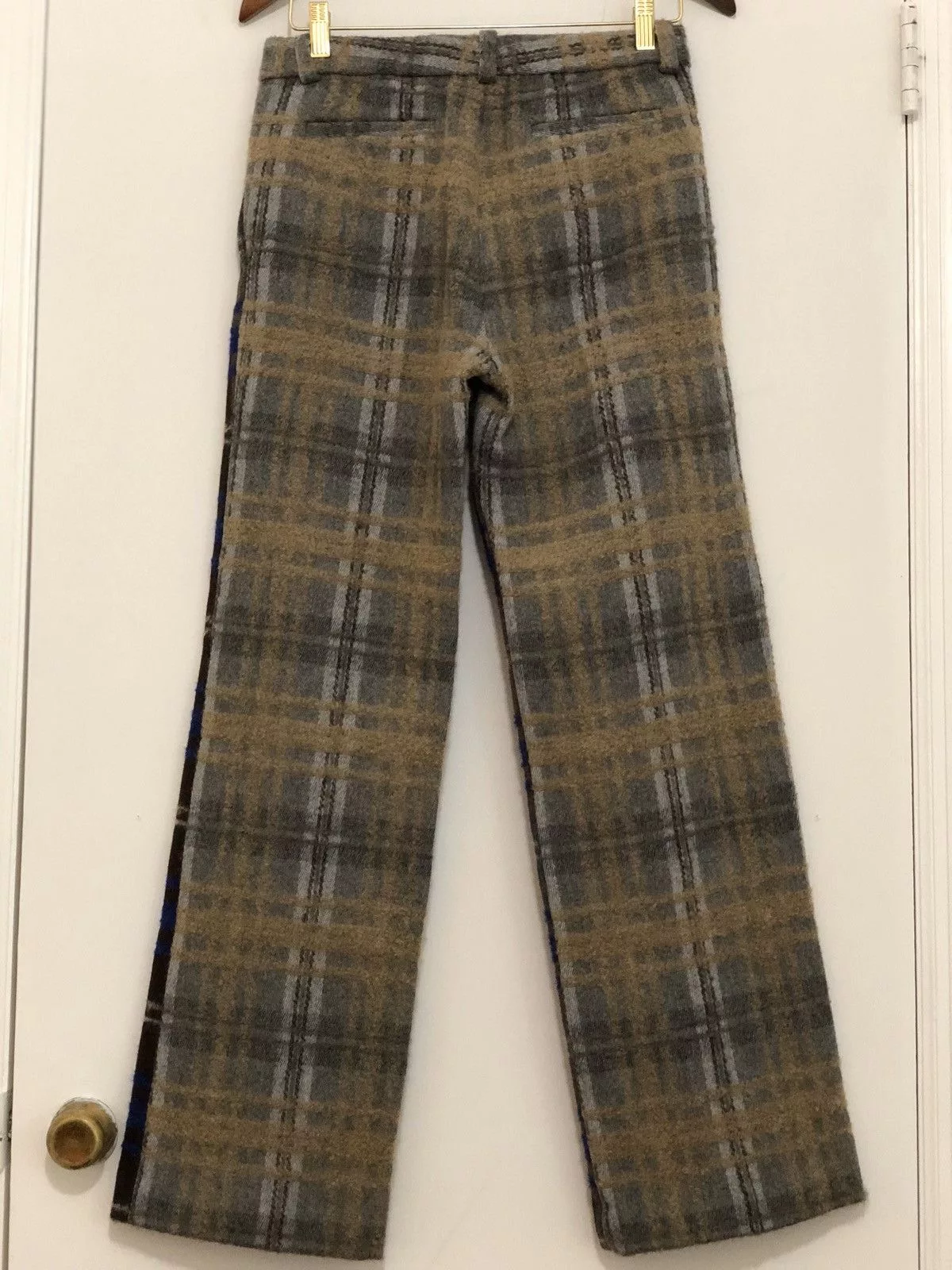 Acne Studios Casual Pants Acne Studios Maya Check Mix Plaid Pants AW16 Multi