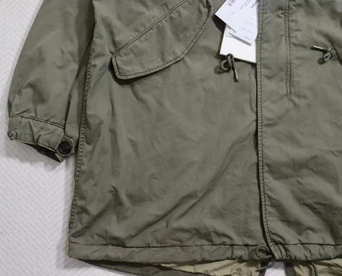 Visvim Parkas Visvim 23aw Spot Six Five Fishtail Parka Green