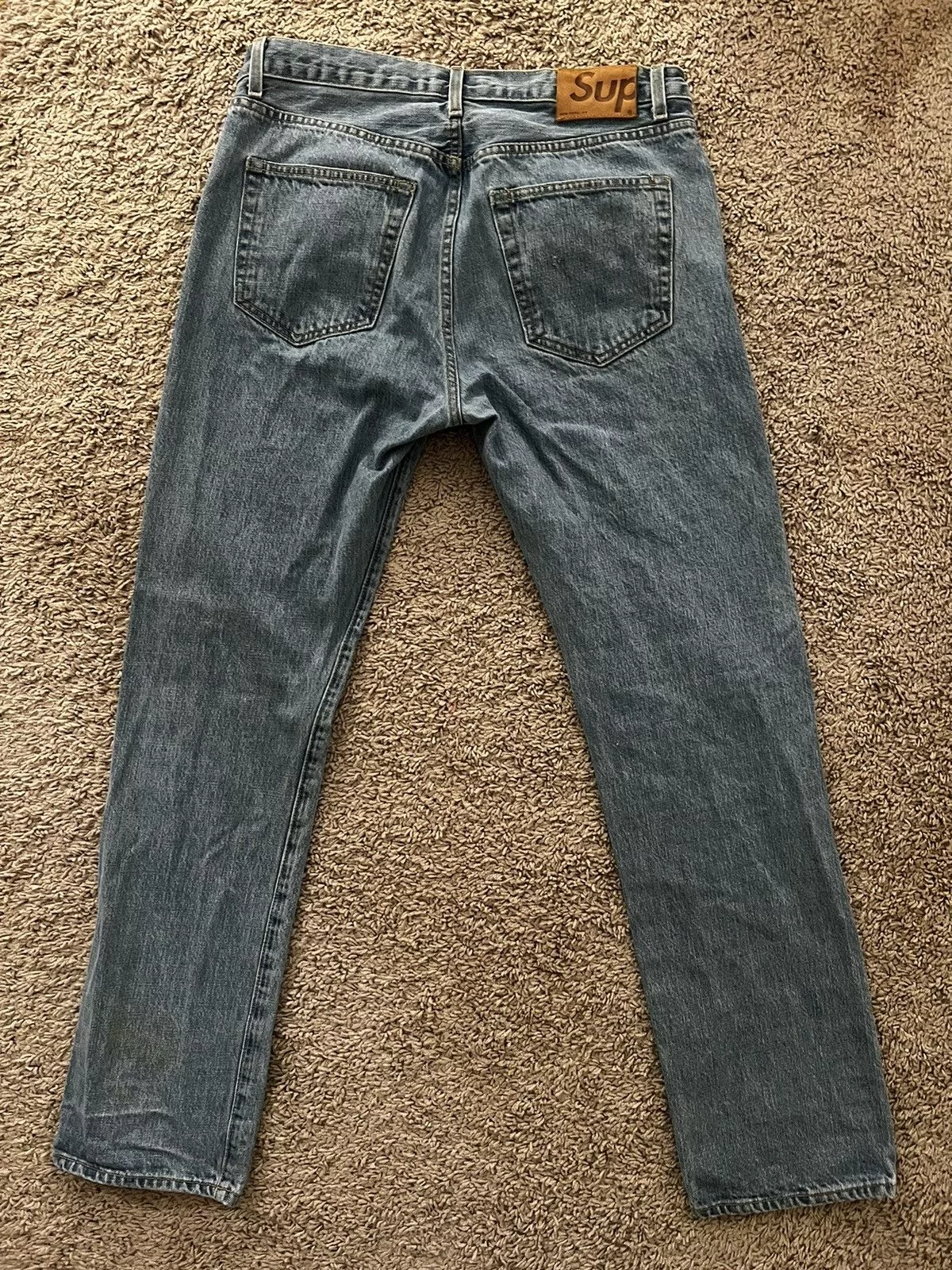 Supreme Denim Supreme Stonewashed Blue Jean M32