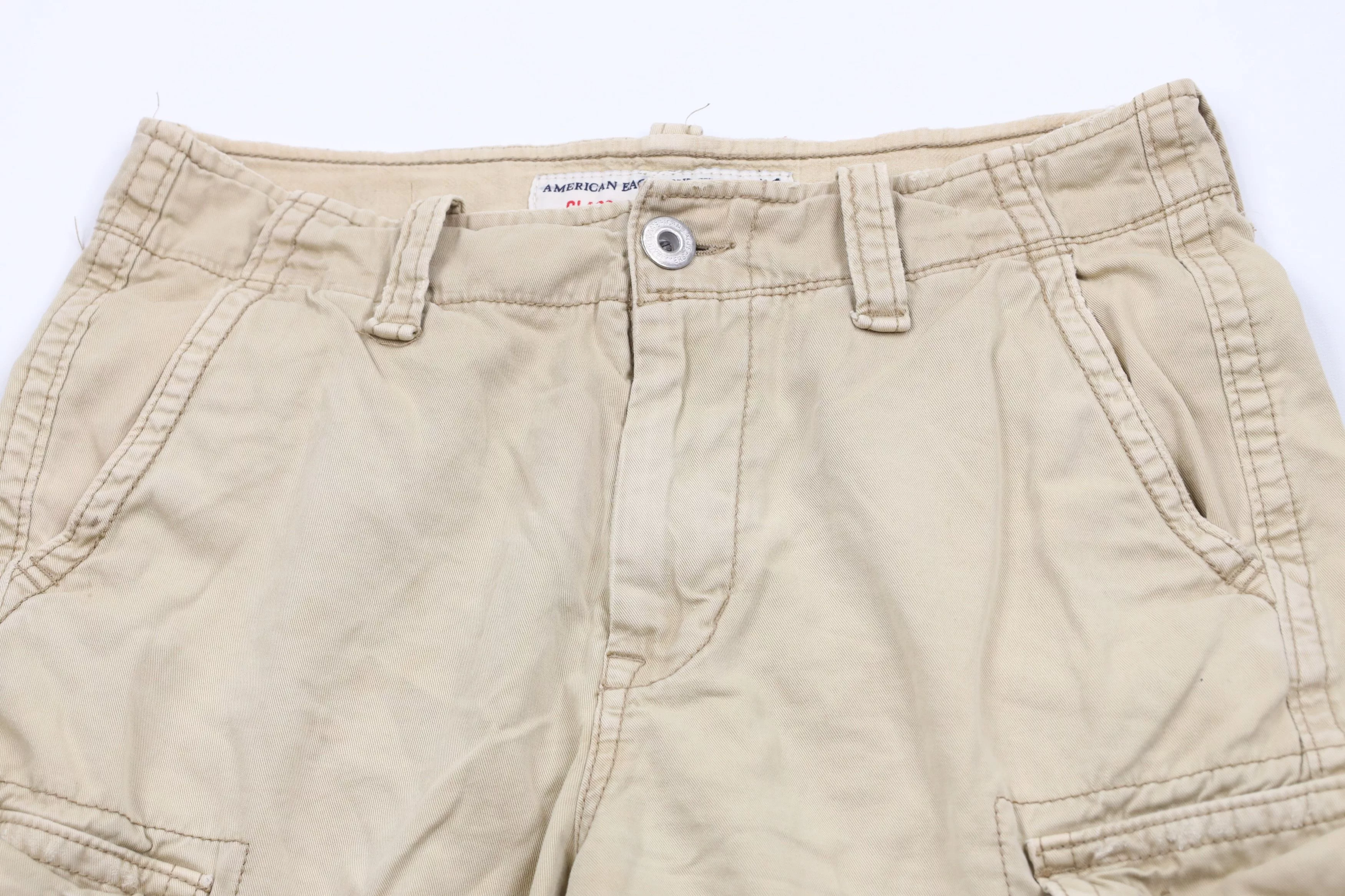 American Eagle Outfitters Shorts American Eagle Outfitters × Vintage Vintage American Eagle Outfitters Classic Fit Cargo Shorts Beige