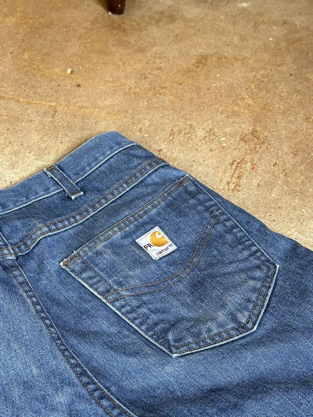 Carhartt Denim Carhartt FR Thick Denim Jeans Blue