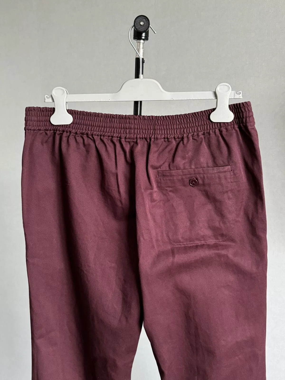 Hermes casual pants Red