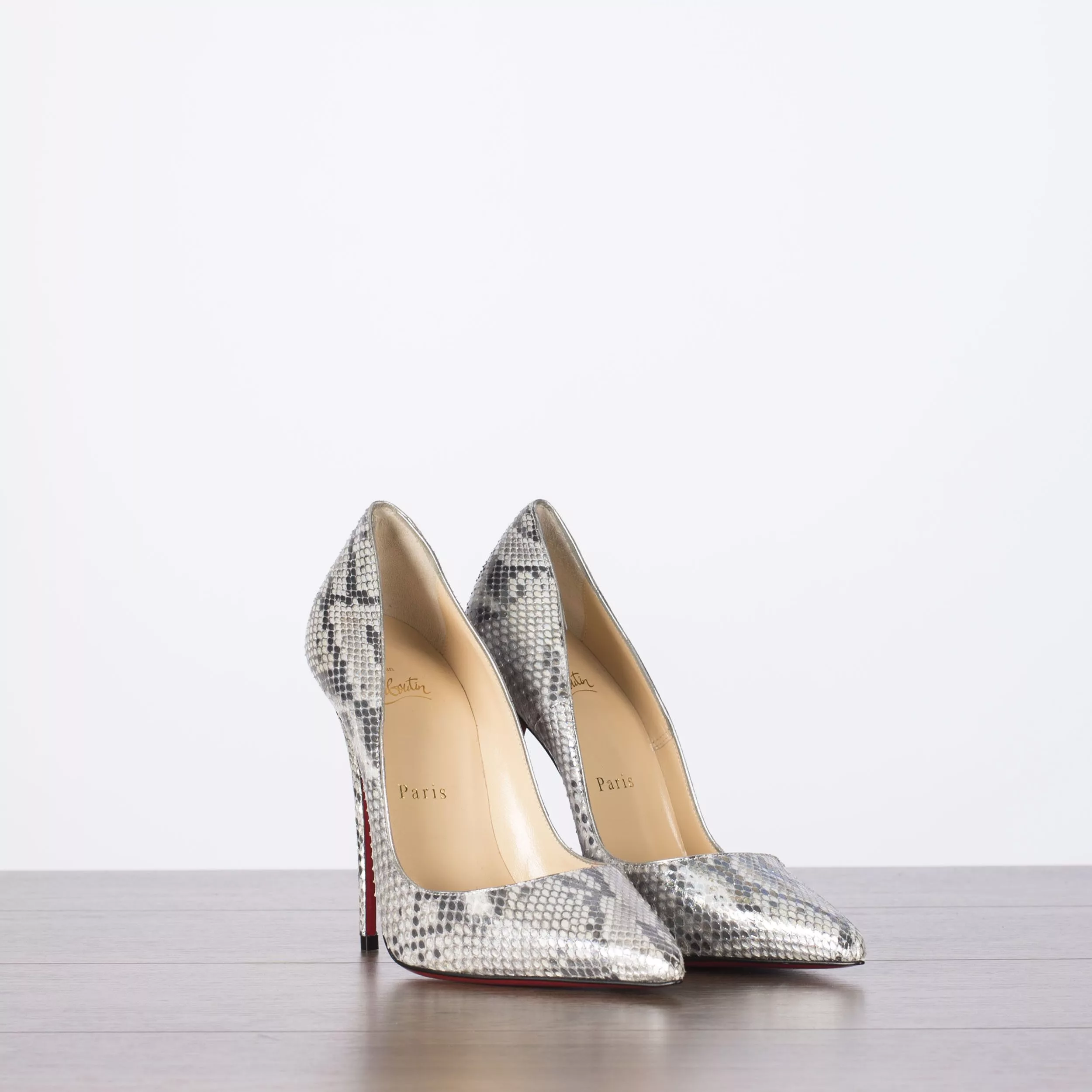 Christian Louboutin Heels Christian Louboutin So Kate 120 Roccia Python Glacier High Heel Pumps Multi