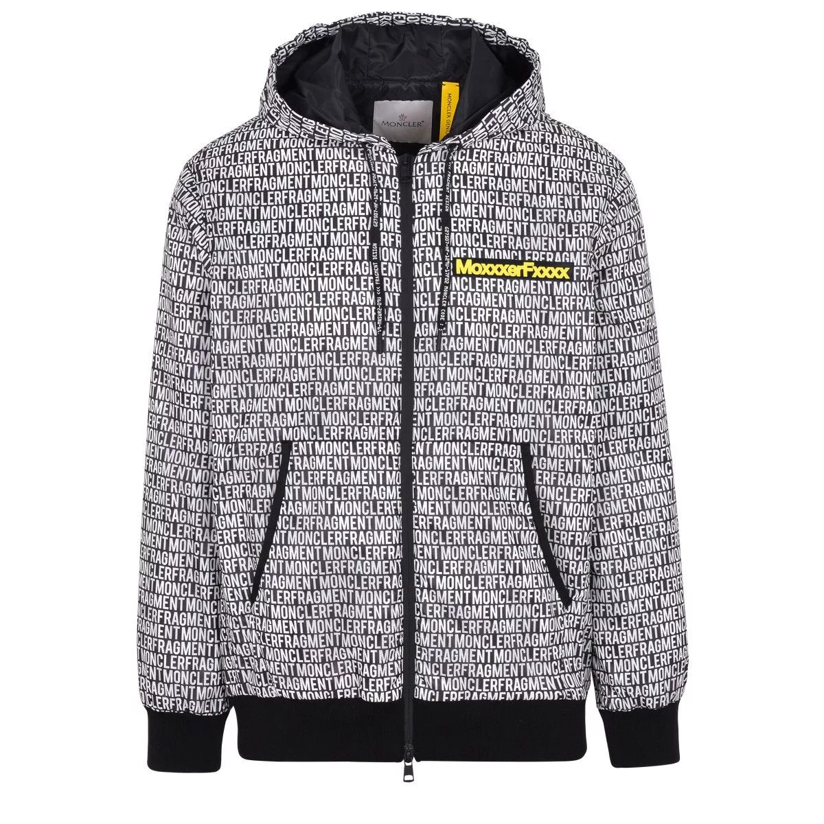 Fragment Design Light Jackets Fragment Design × Moncler Moncler x Fragment Rap Jacket Multicolor Men's Size 2