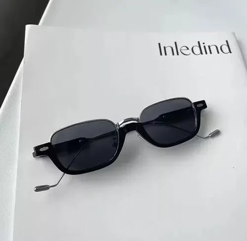Designer Sunglasses Designer × Vintage Vintage square frame sunglasses Black Streetwear