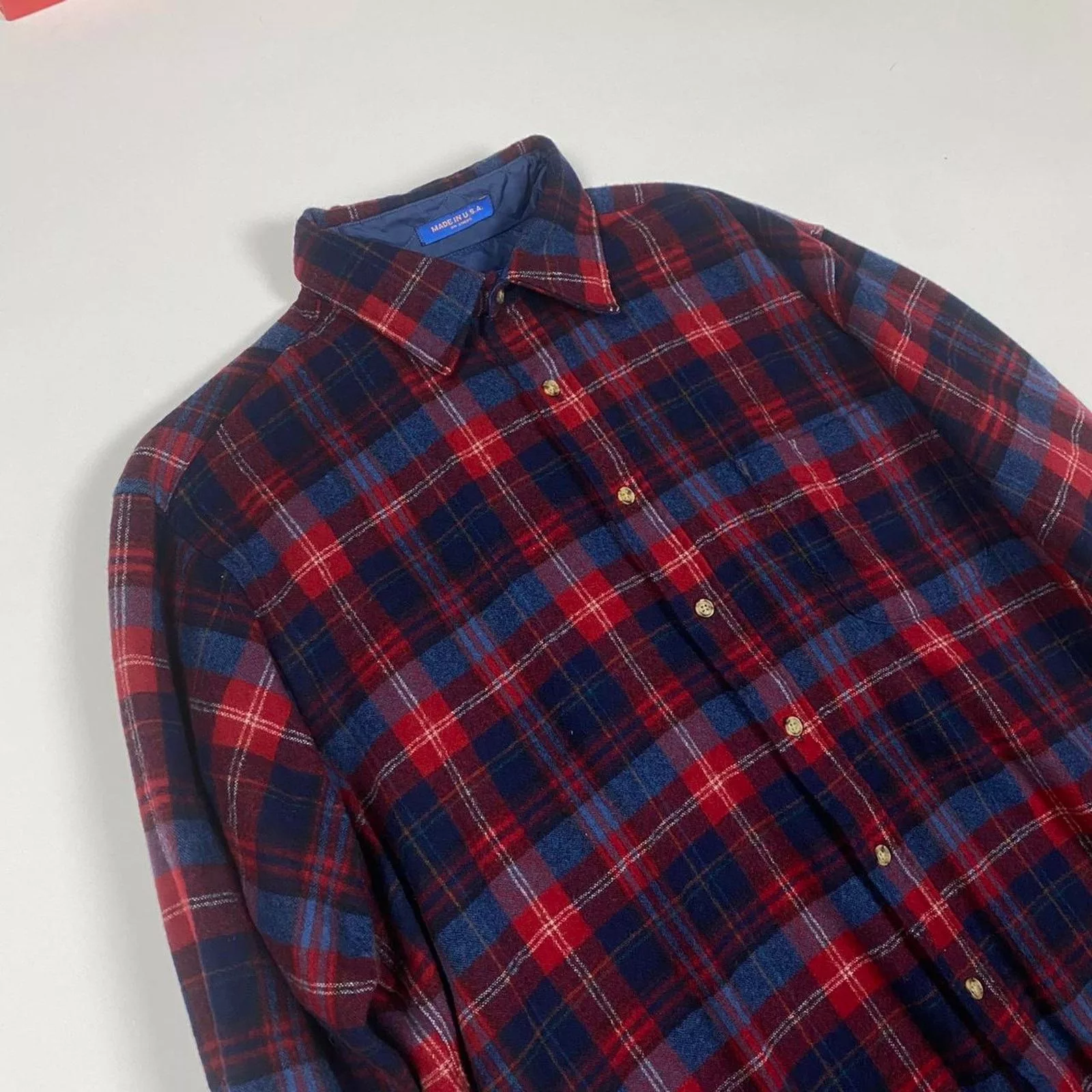 Pendleton Shirts Button Ups Pendleton Blue & Red Button Up