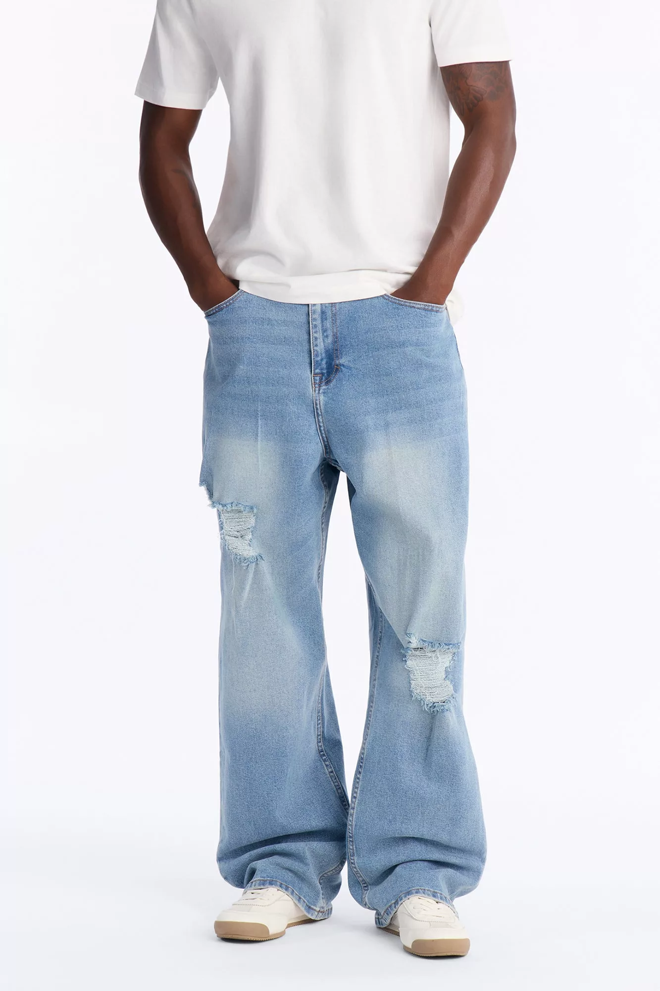 Baggy Cornell Jean - Light Wash