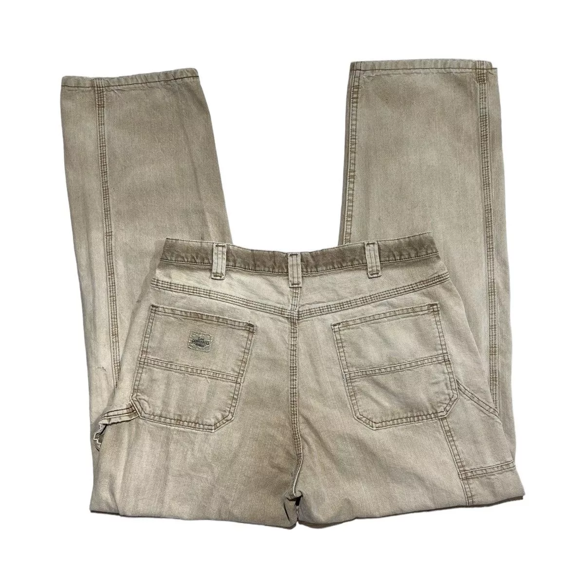 Lee Casual Pants Lee Beautifully Faded Carpenter Pants Brown