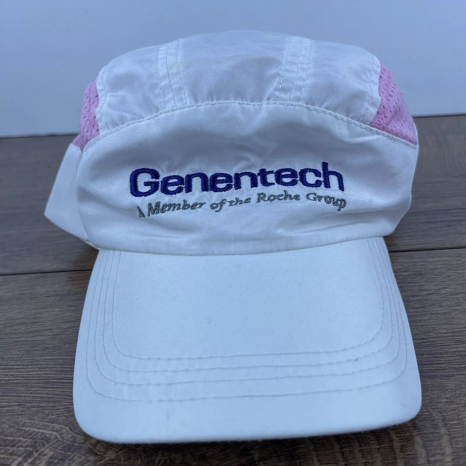Other Hats Other Genentech Hat White Hat Adjustable White Adult Size Hat