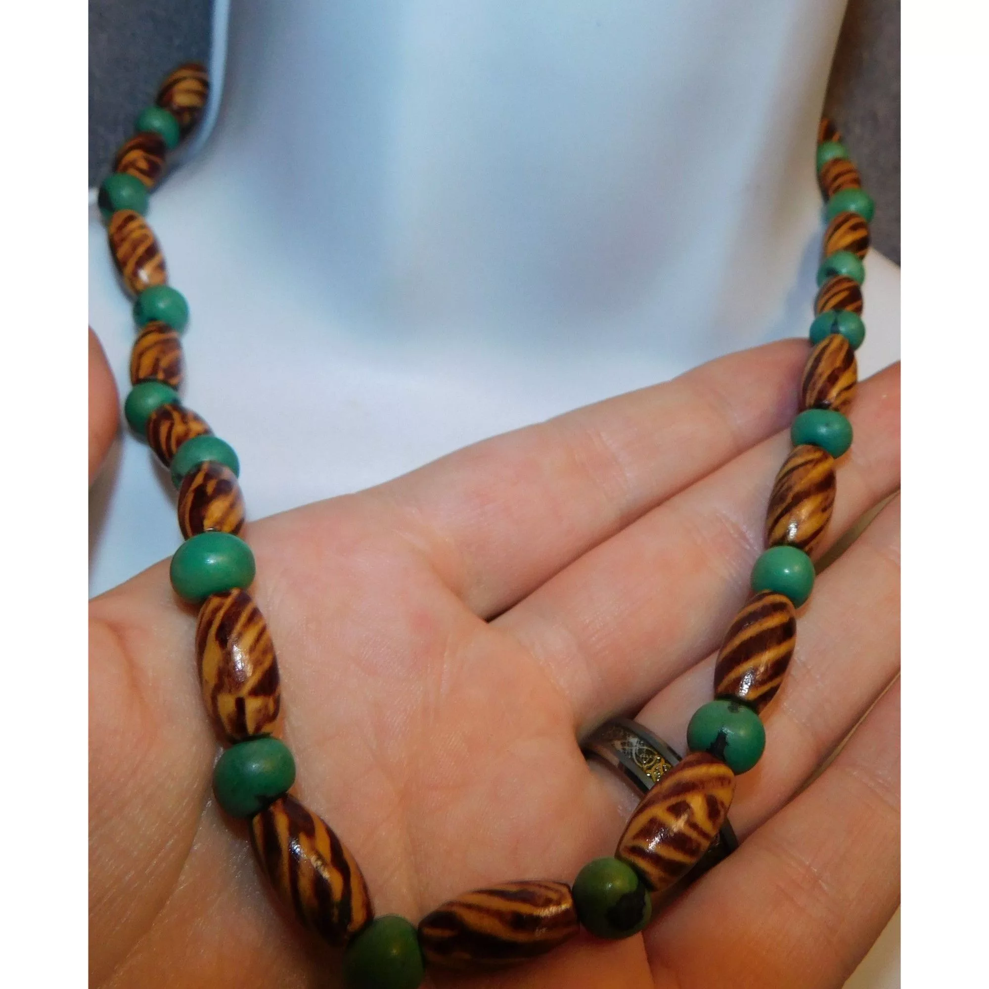 Other Jewelry Watches Other Men's Wooden Necklace Multi