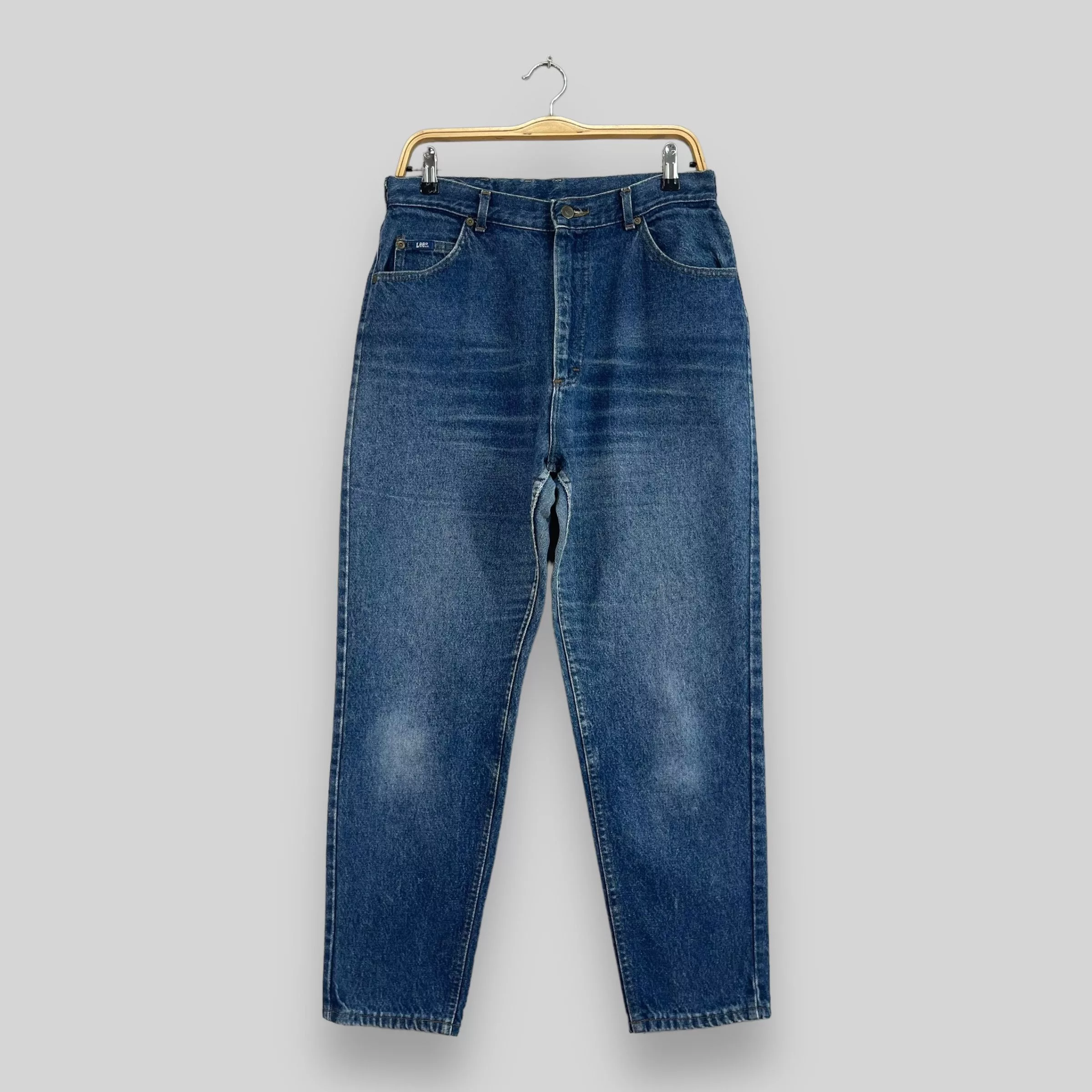 Lee Jeans Lee × Vintage W30 L27 Vintage Distressed Lee Hourglass Petite Women Jeans Blue