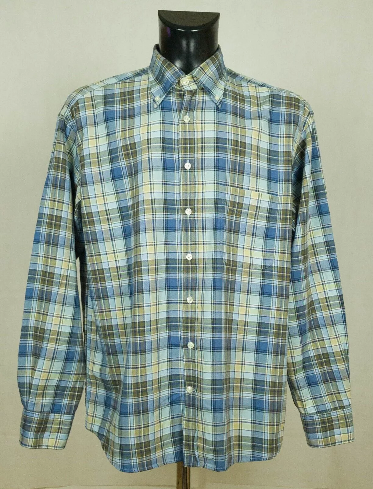 Gant Shirts Button Ups MENS GANT SHIRT LONG SLEEVE COTTON SIZE XL Multi