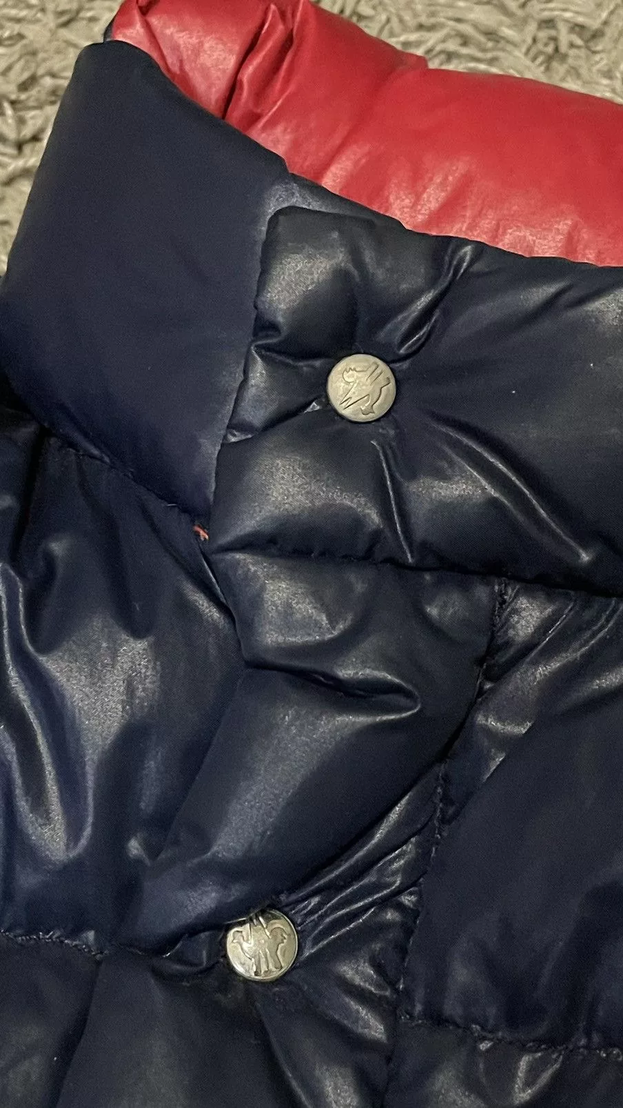 Designer Bombers Designer MONCLER DOWN JACKET Blue