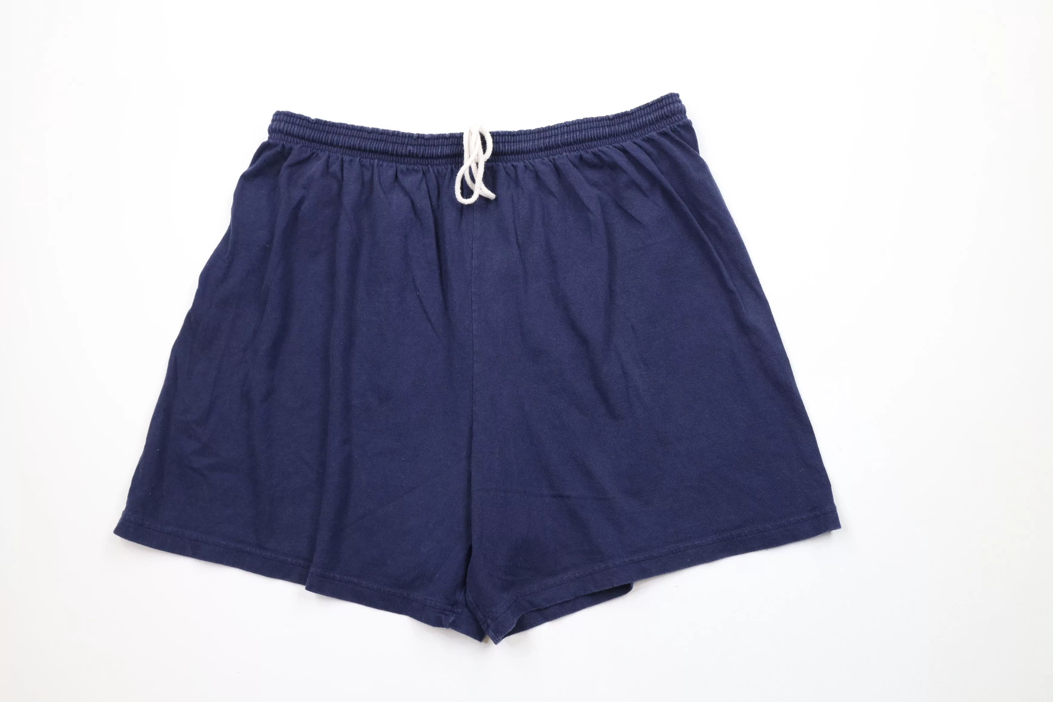 Russell Athletic Shorts Russell Athletic × Vintage Vintage 90s Russell Athletic Knee Cotton Dad Shorts Blue