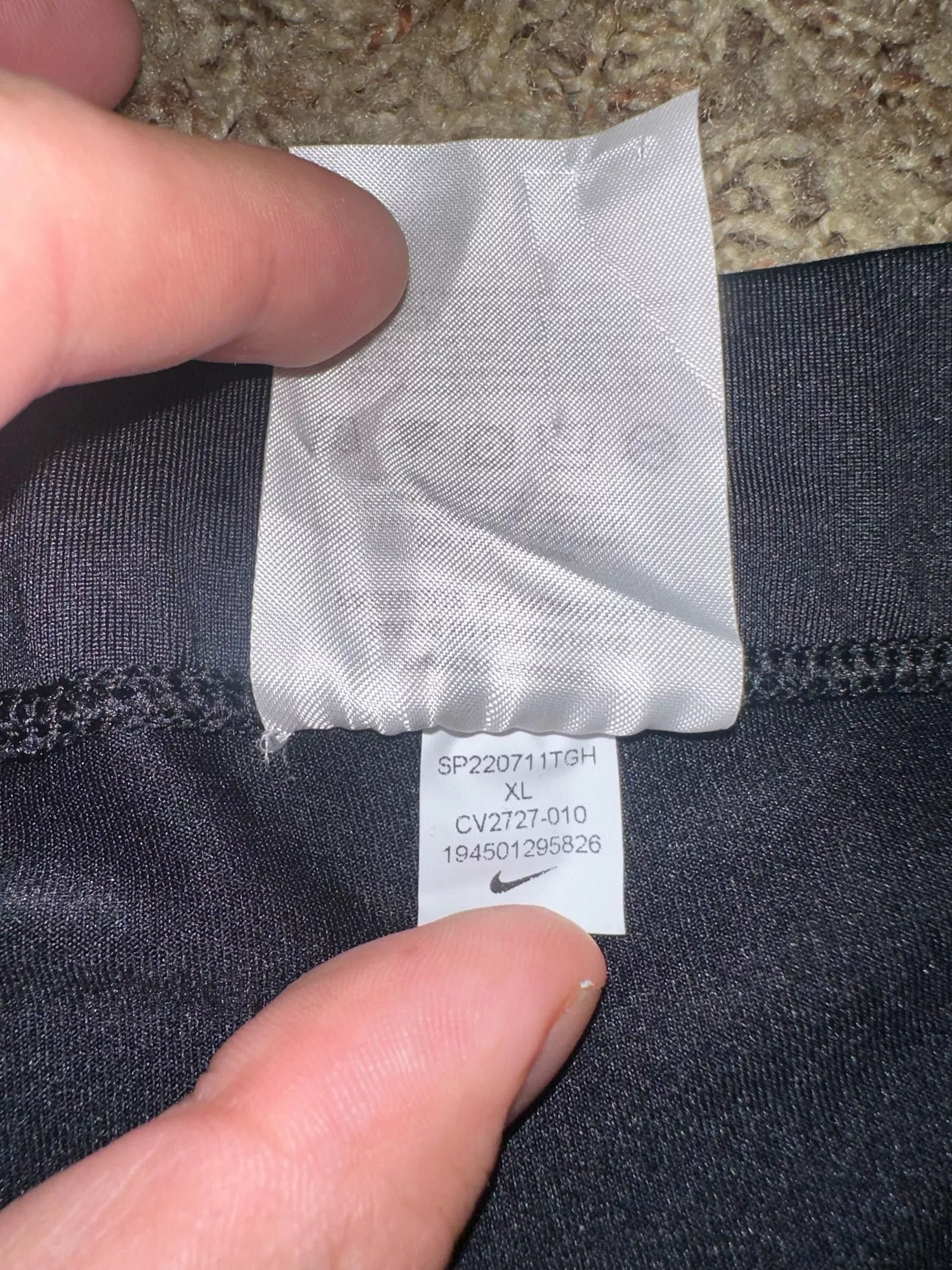 Nike Shorts Nike Men’s Half Tight Running Shorts Black Sample