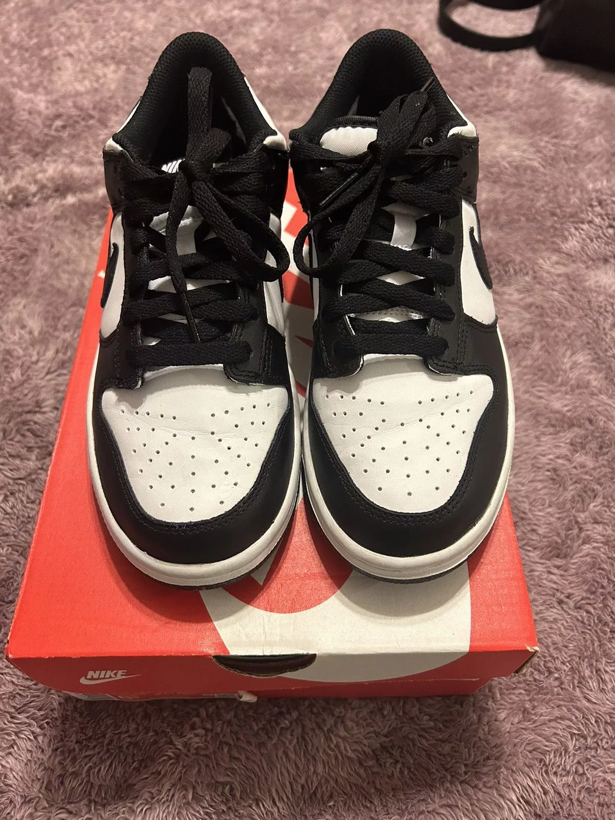 Nike Low Top Sneakers Nike Panda dunk Black