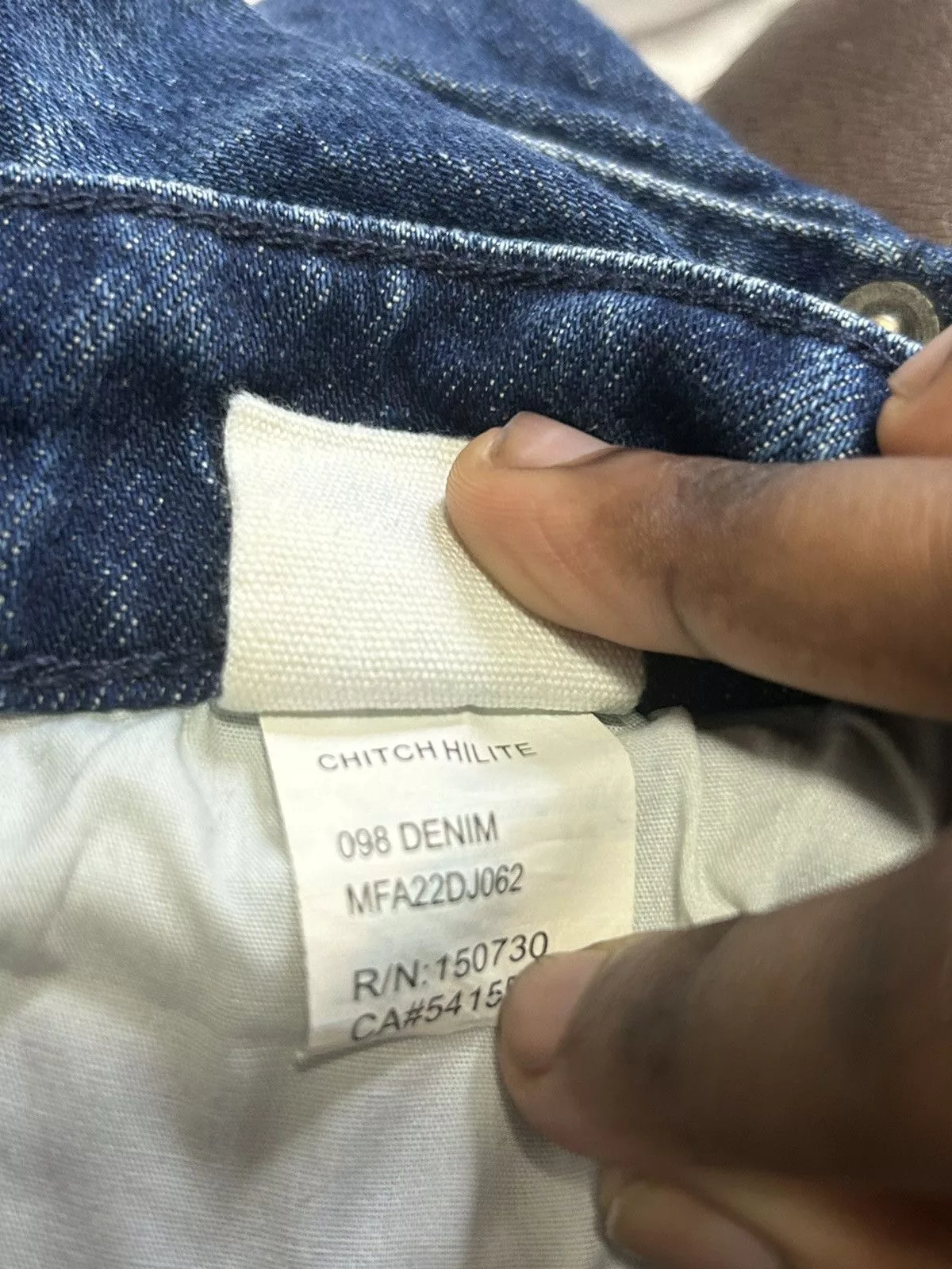 Ksubi Denim Ksubi Blue Chitch Hilite Jeans