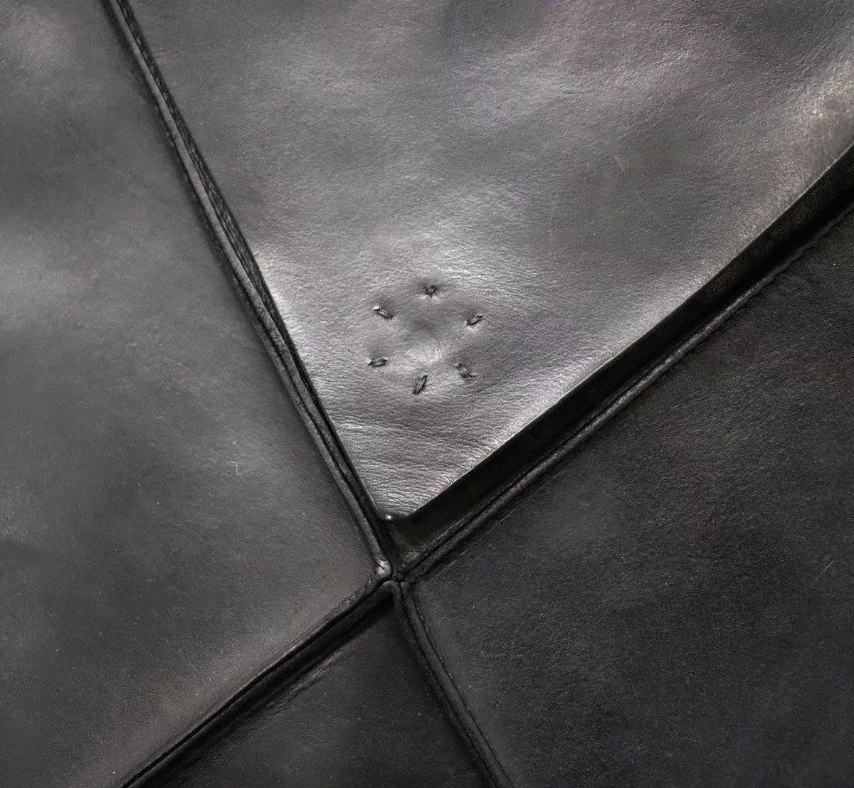 Ma+ Bags Luggage Ma+ M.A+ maurizio amadei Envelope Leather Bag（Horsehide） Black