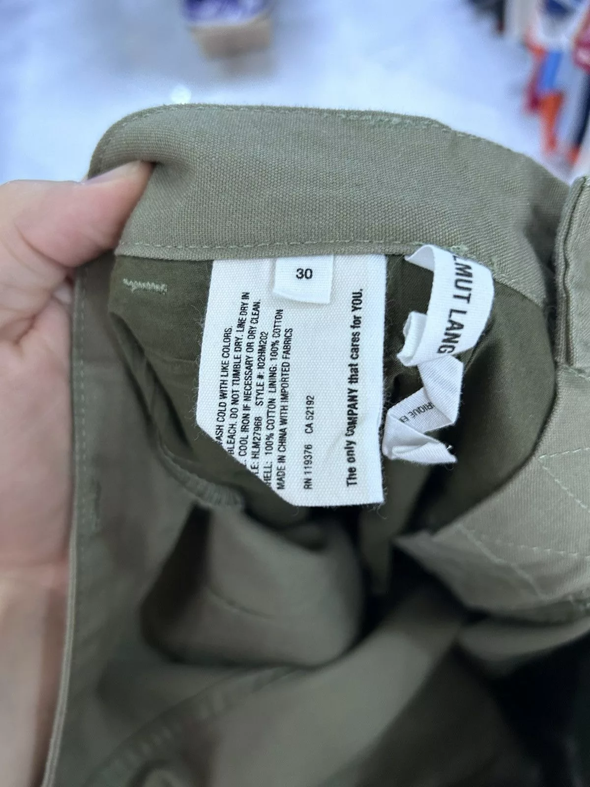 Helmut Lang Casual Pants Helmut Lang Khaki Carpenter pants Brown