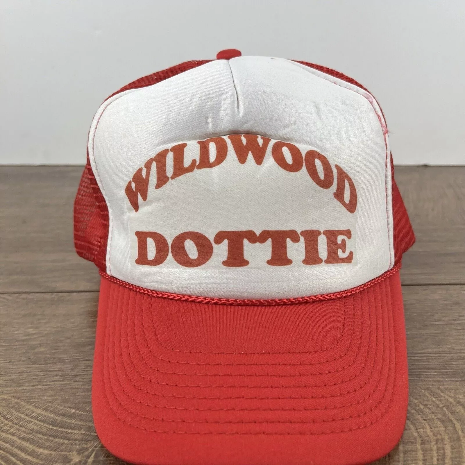 Other Hats Other Wildwood Dottie Snapback Hat White Hat Adjustable White Adul