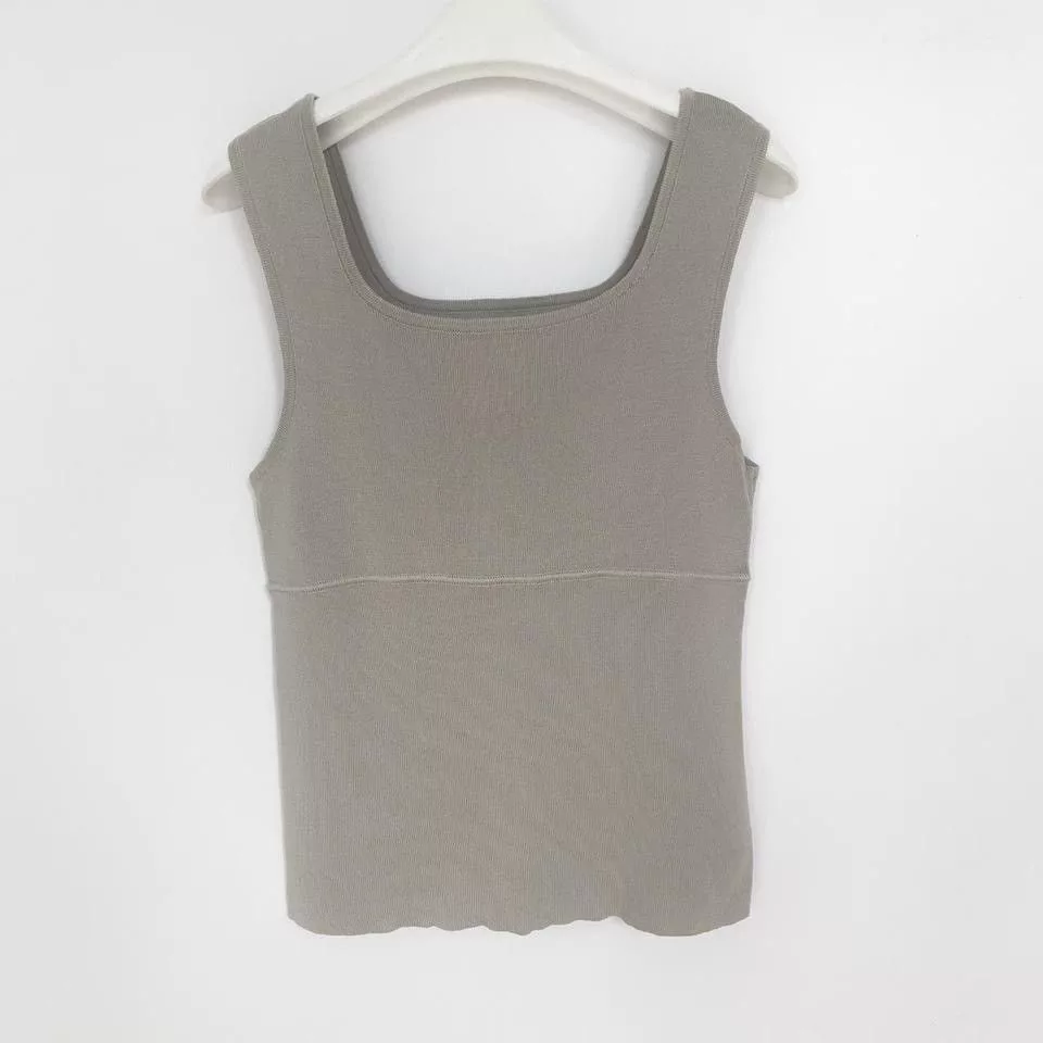 Chanel Tank Tops chanel spring/summer 2001 top Gray