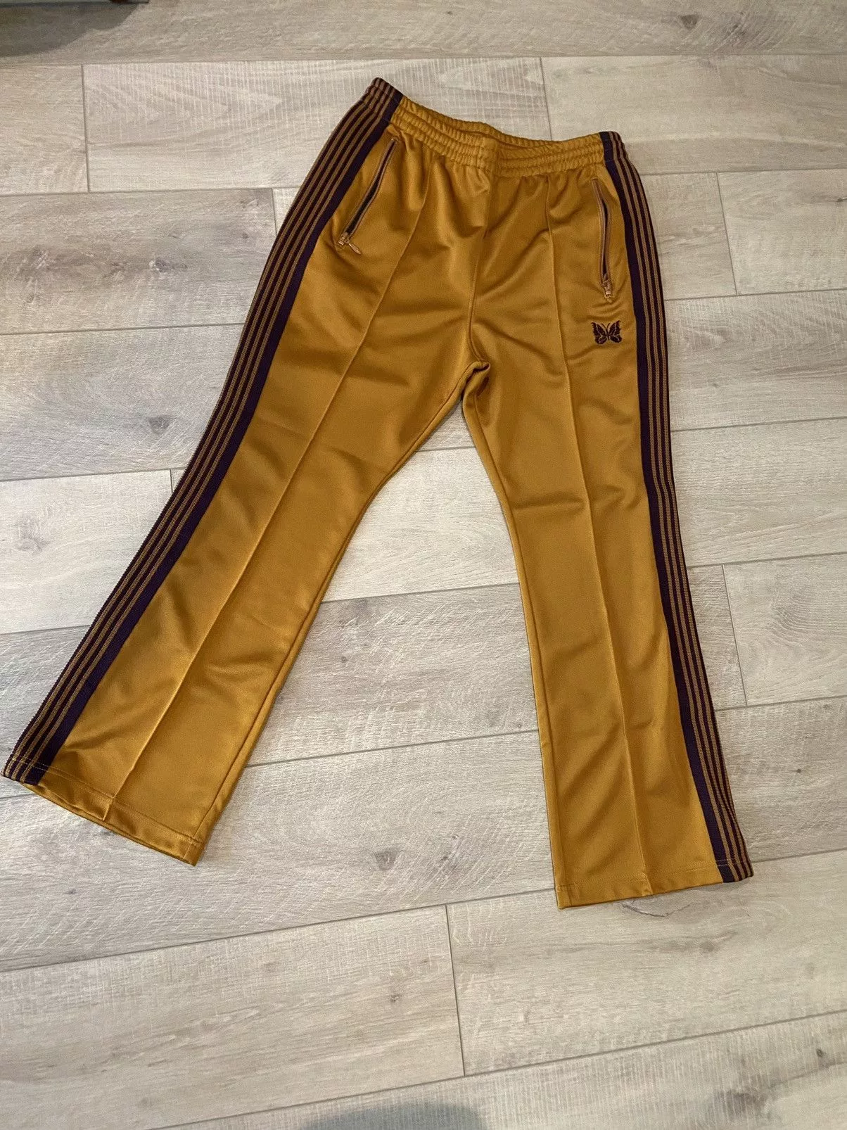 Needles Sweatpants Joggers Needles × Nepenthes Gold Track Pants
