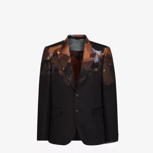 Fendi Light Jackets Fendi o1w1db10724 Jacket in Multicolor