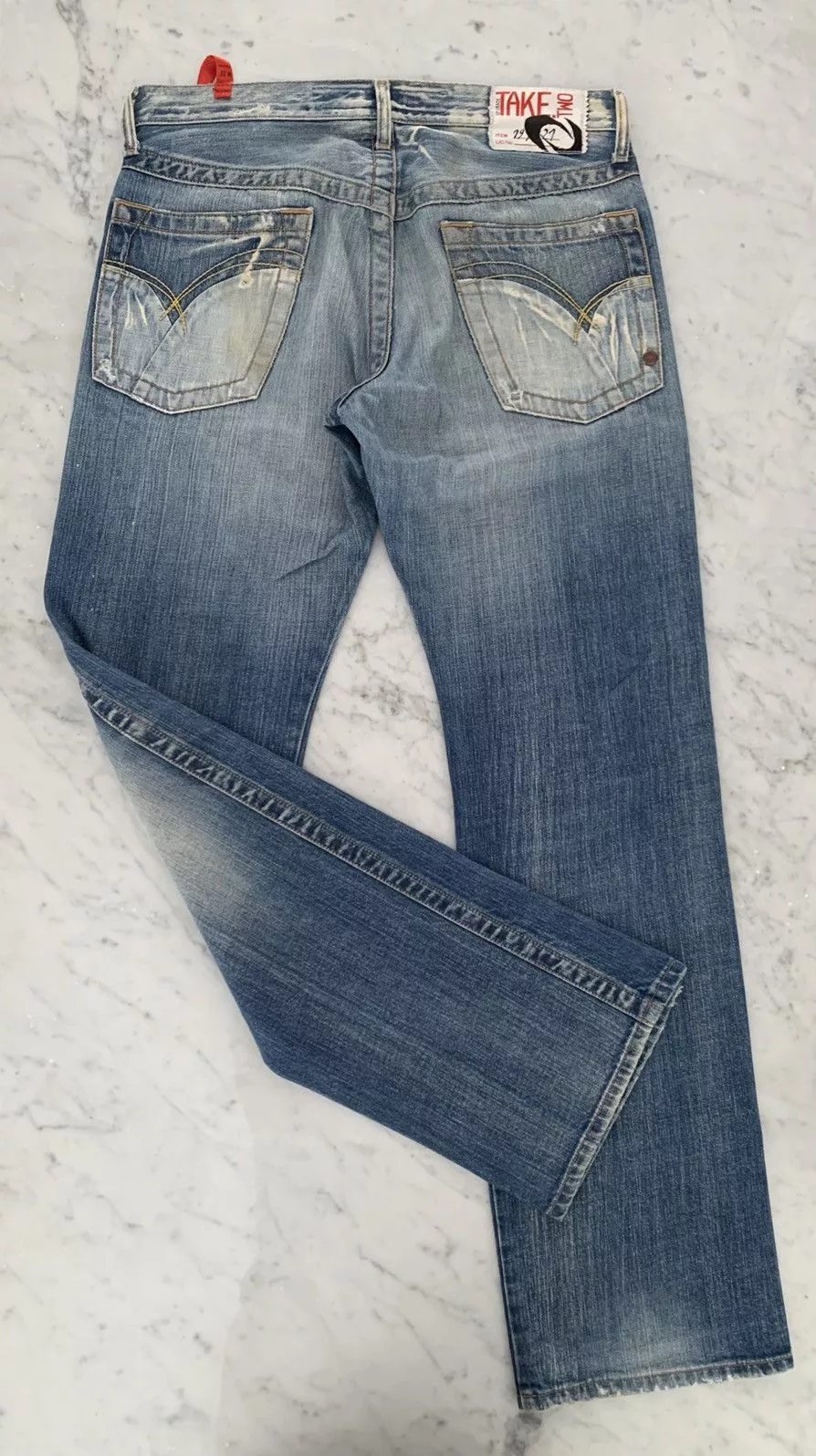 Vintage Denim Vintage TAKE TWO Denim Jeans, Made In Italy Blue