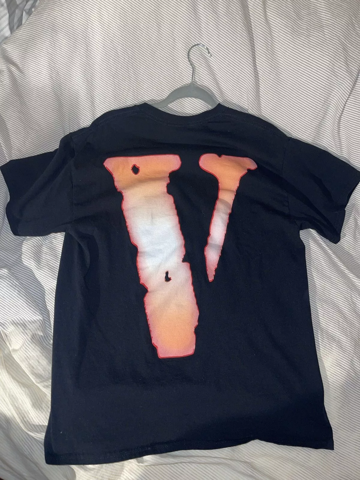 Vlone Short Sleeve T Shirts VLONE x Nav Black