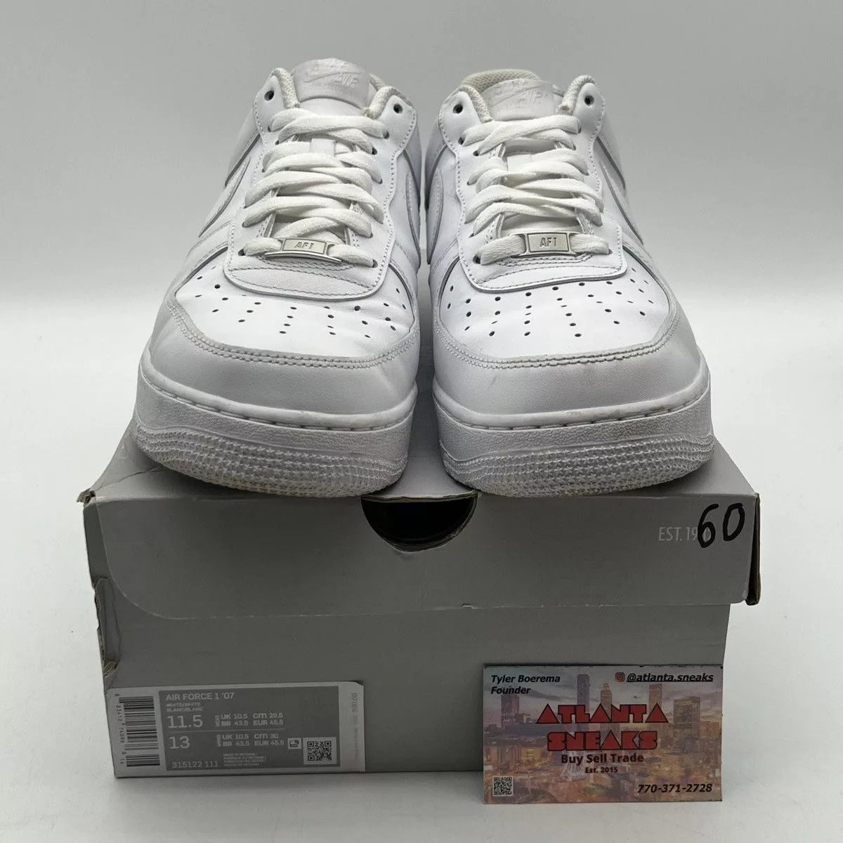 Nike Low Top Sneakers Nike Air Force 1 07 white