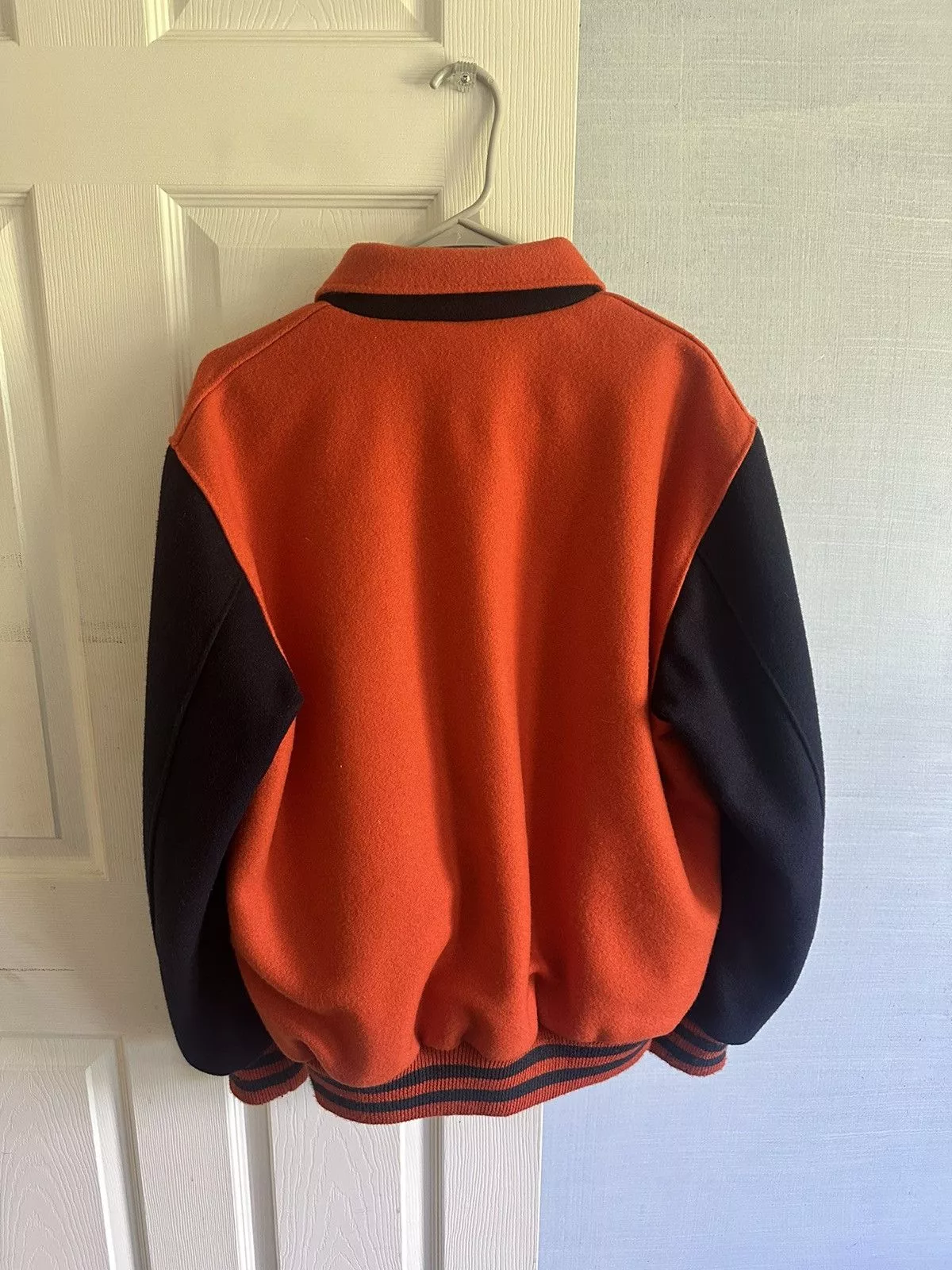 Vintage Bombers Vintage Varsity Jacket Orange