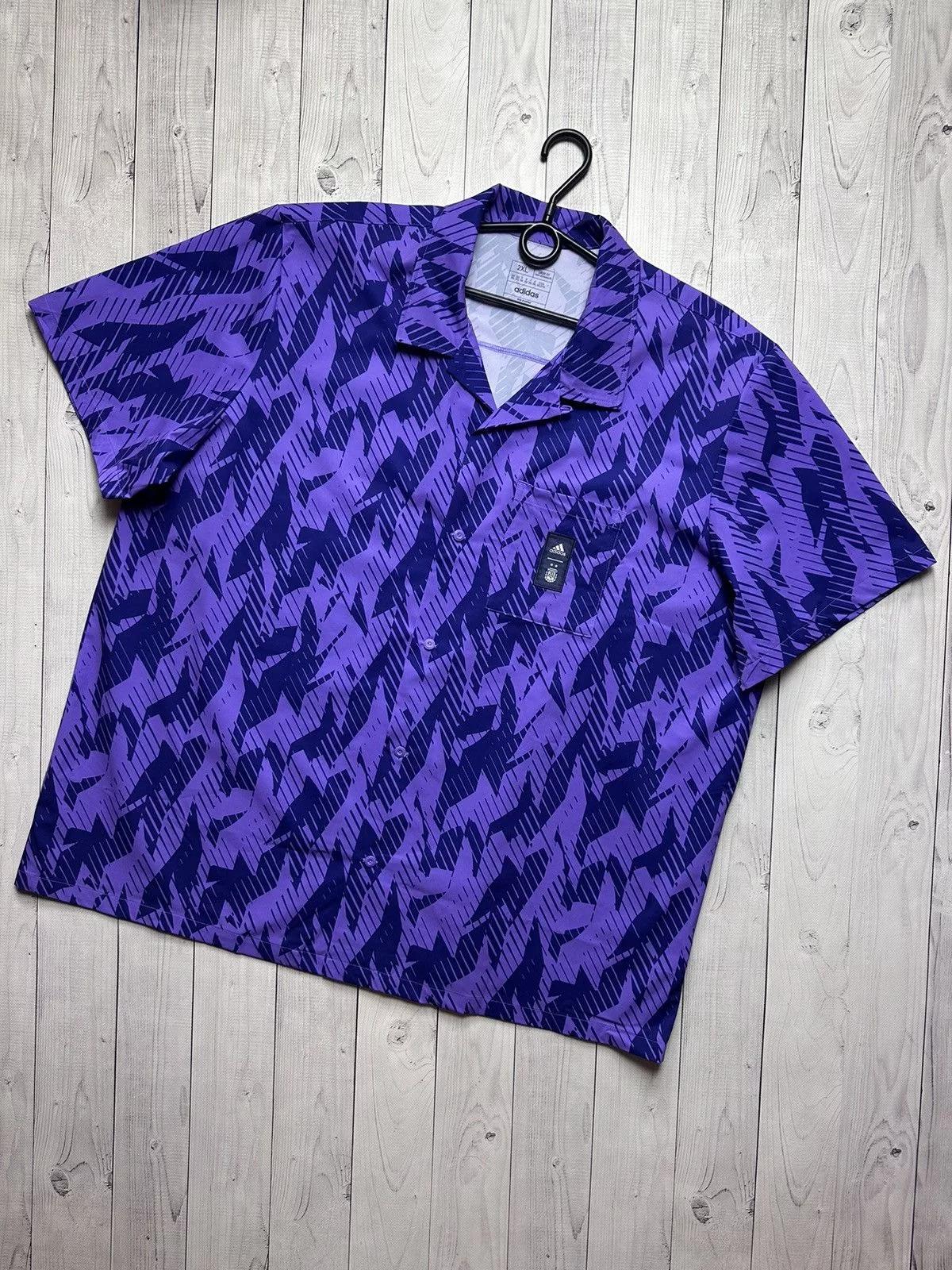 Adidas Shirts Button Ups Adidas Argentina soccer shirt rare purple size XXl