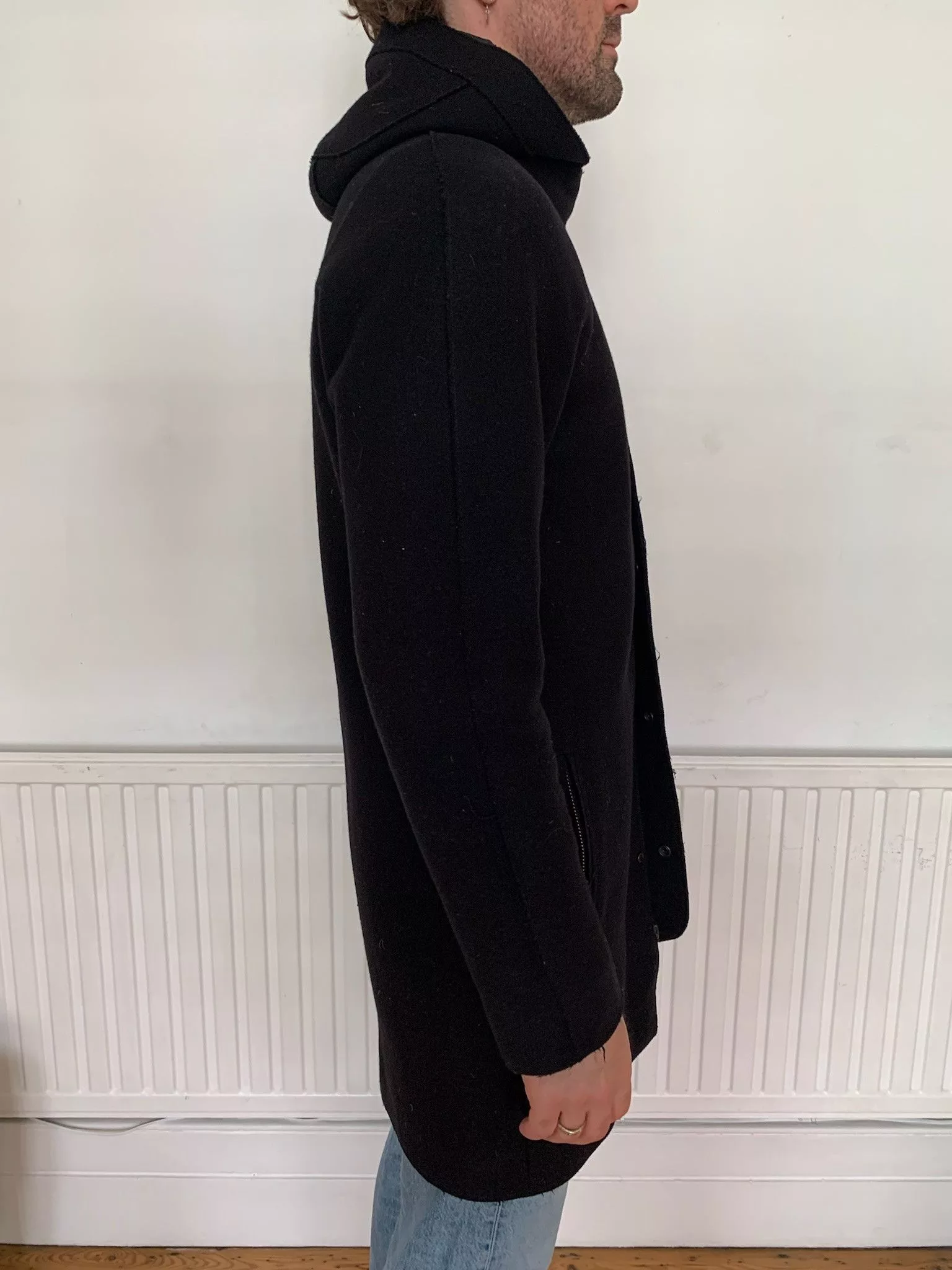 Acne Studios Heavy Coats Acne Studios Milton Jacket Black 48