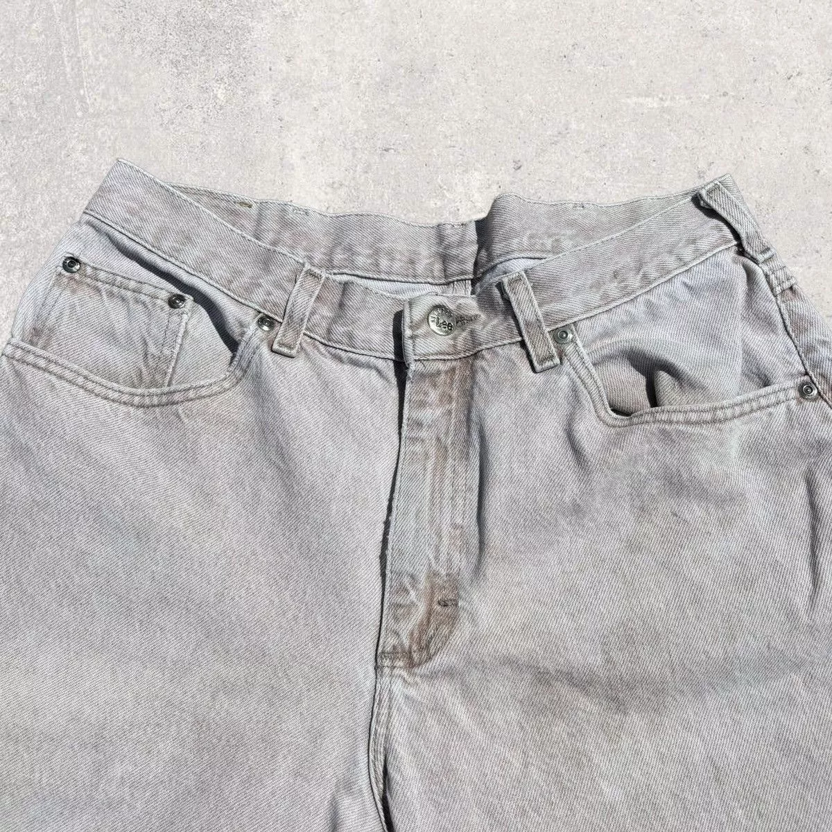 Lee Denim Lee × Vintage 1990s Vintage Lee Jeans Gray