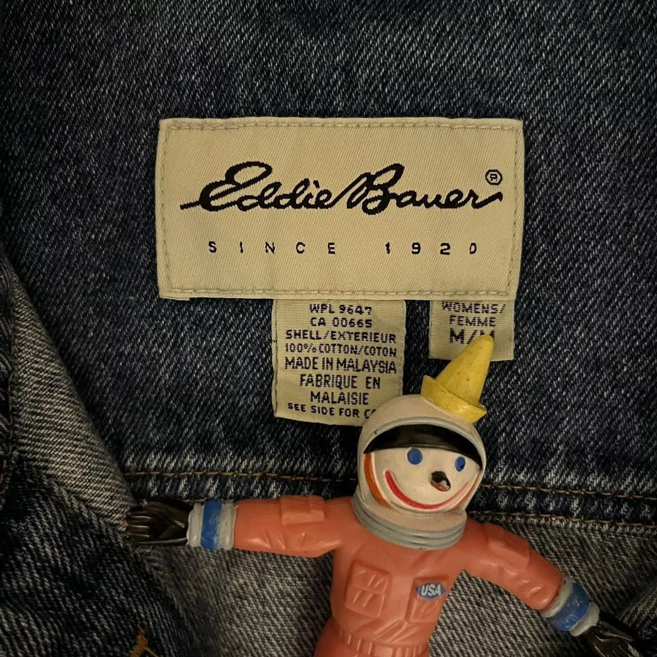 Eddie Bauer Denim Jackets 2000’s Eddie Bauer Denim Trucker Jacket Blue