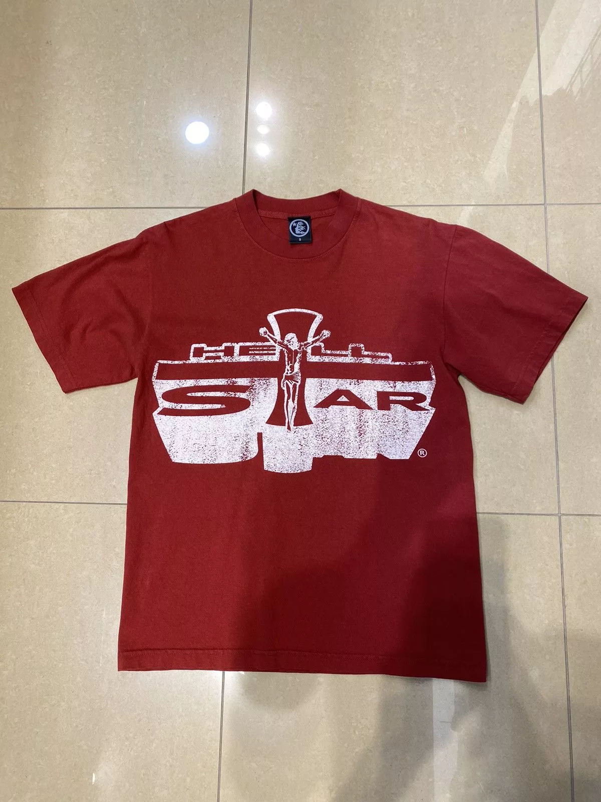 HELLSTAR Short Sleeve T Shirts Hellstar Red Cross Tee Path To Paradise M