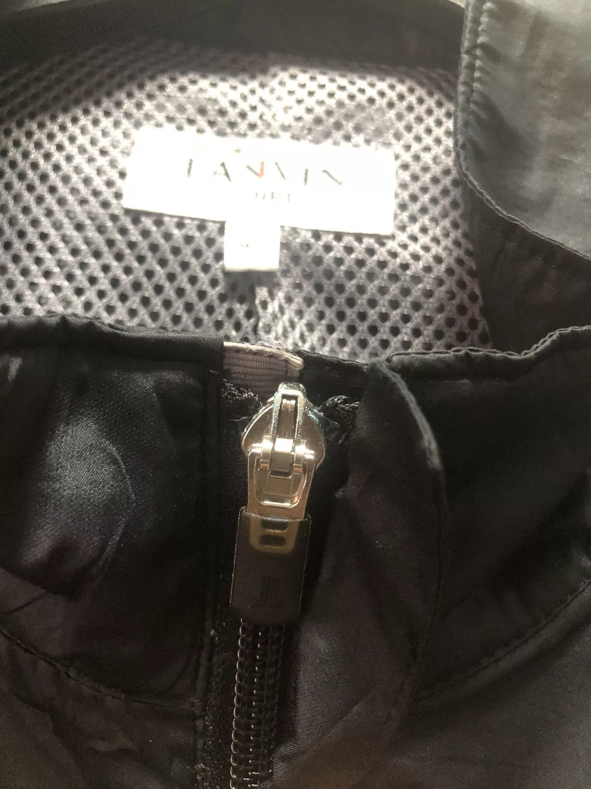 Lanvin Vests LANVIN Sport Vest Logo Black