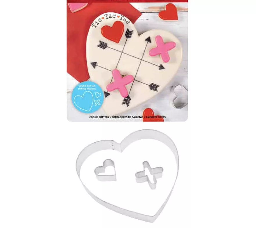 Valentine 3pc Tic Tac Toe Set