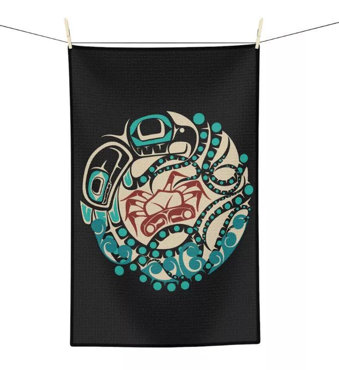 Octopus Tea Towel