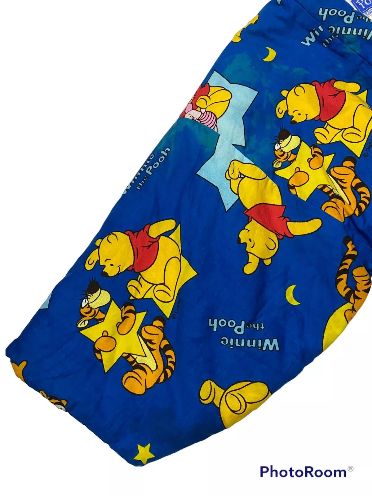 Disney Bombers Disney Pooh Full Print Printed Pyjamas Blue