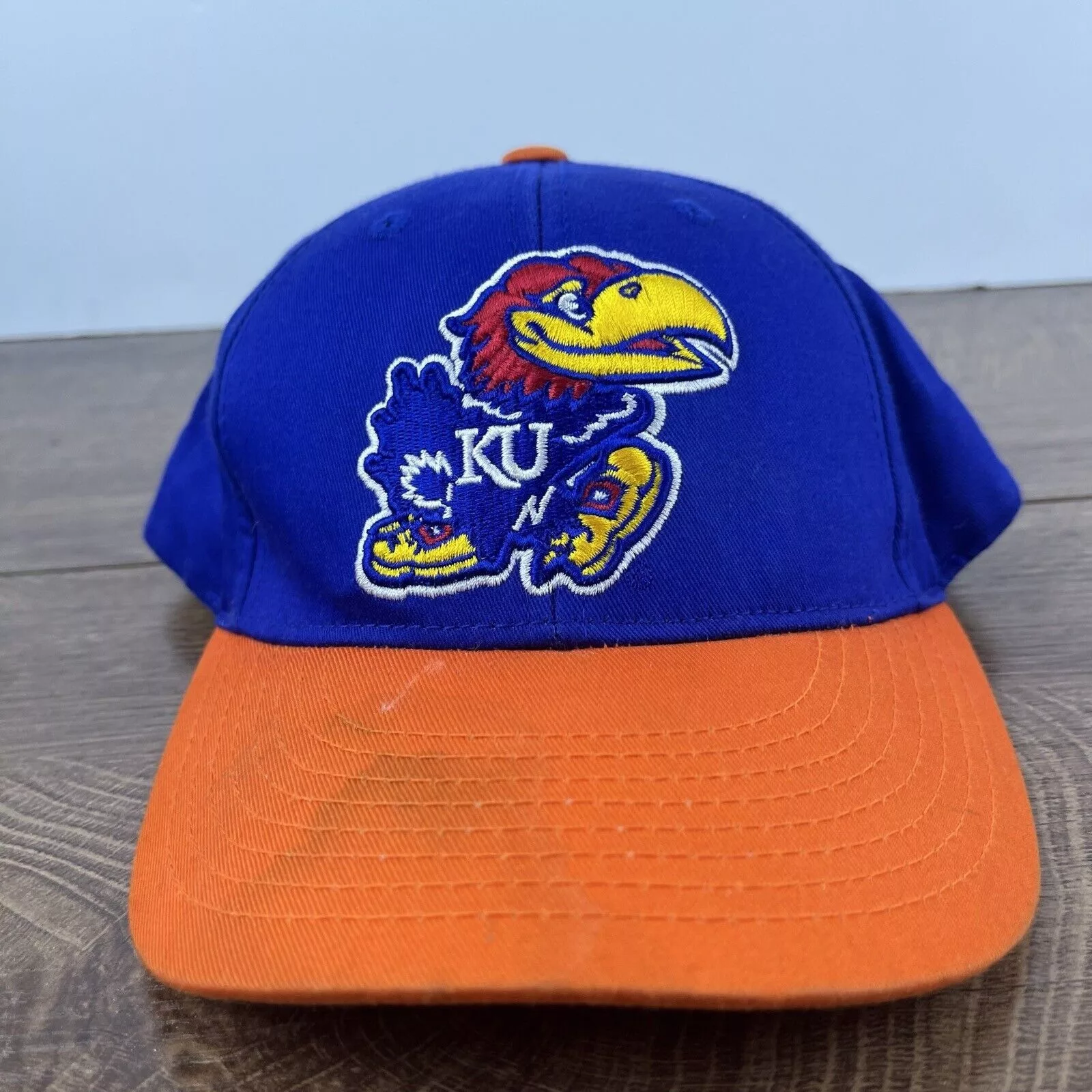 Other Hats Other Kansas Jayhawks Hat KU Jayhawks Blue Cap Adjustable Blue Adu