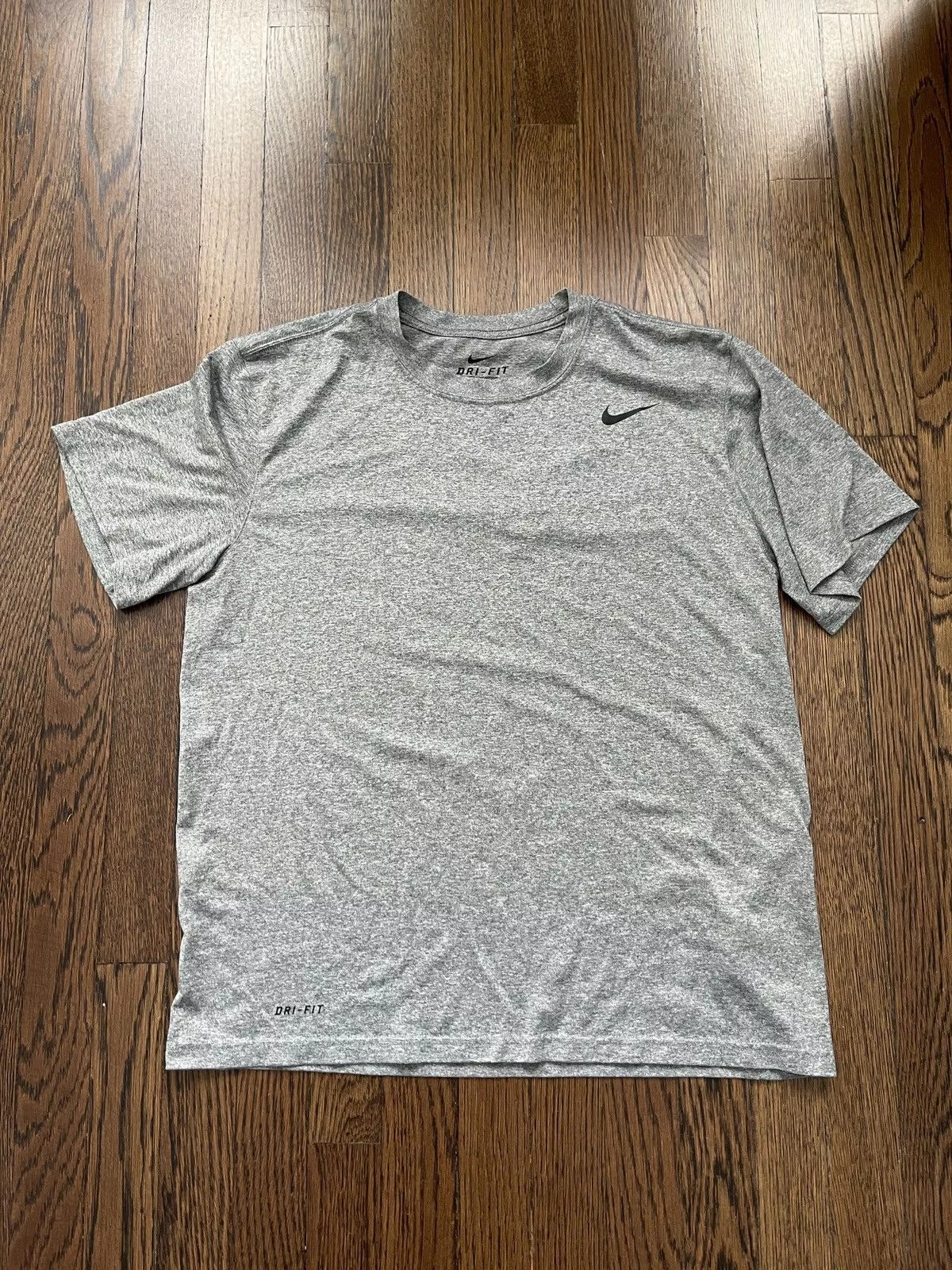 Nike Short Sleeve T Shirts Nike Grey Dri-Fit Shirt Size Medium Gray