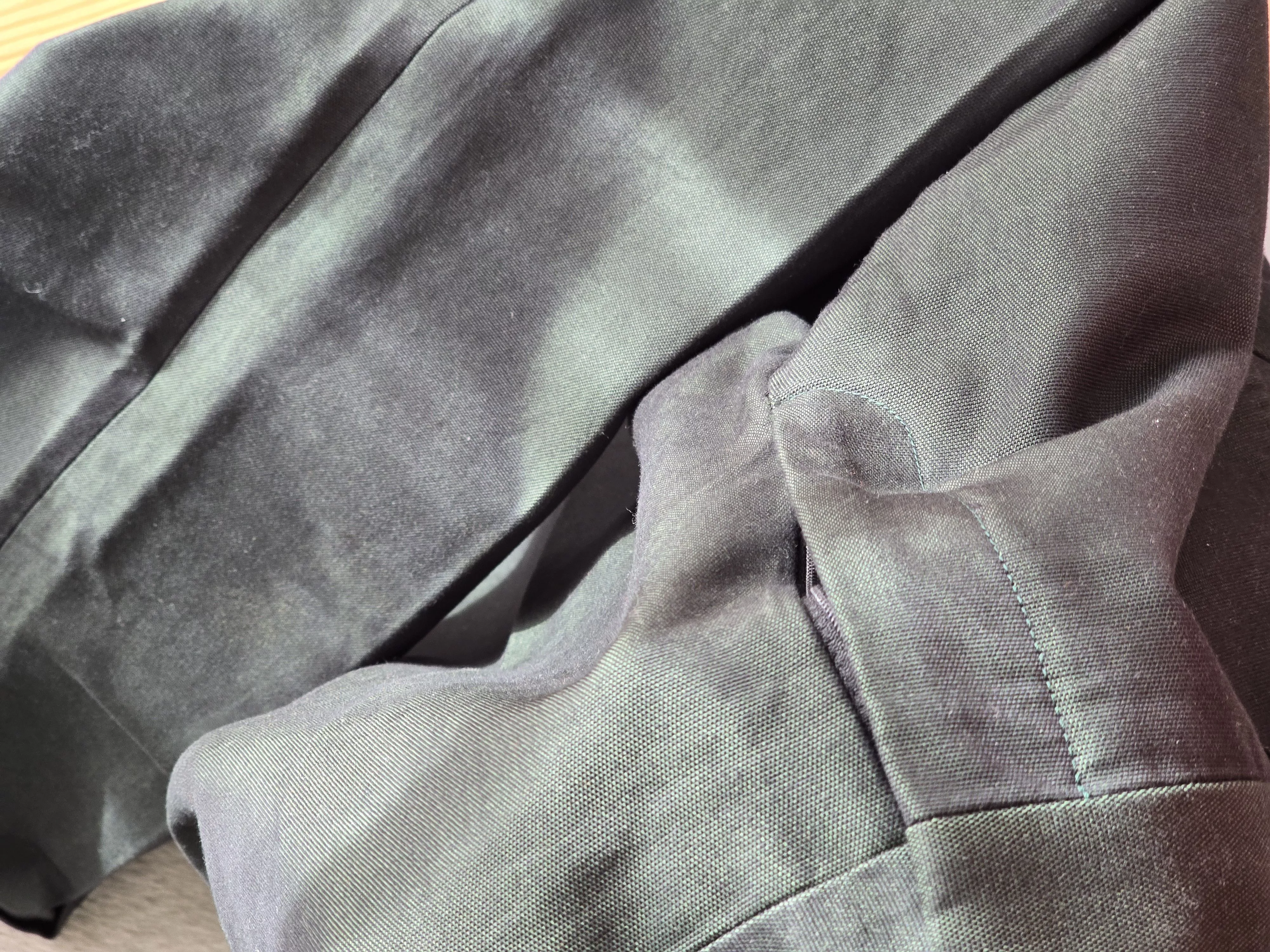 Dries Van Noten Pants Dries Van Noten Cuffed Cotton Pants Green
